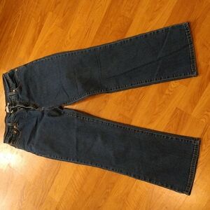 Levi's 512 perfectly slimming boot cut dark wash jeans Size Women's 12 M high R
